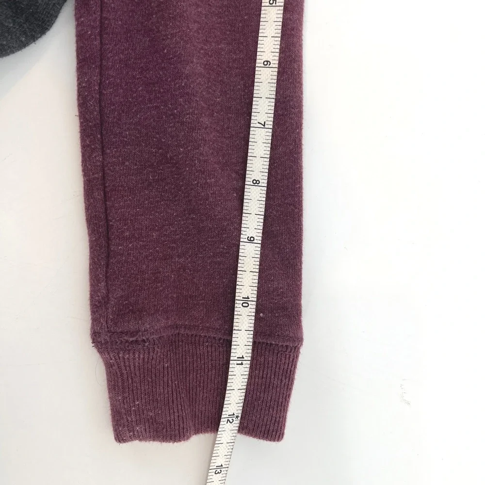 OshKosh B'gosh‎ Toddler 2T Sherpa Lined Hoodie Jacket Burgundy Gray Full Zip